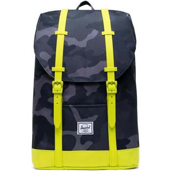 Herschel Retreat Youth Night Camo/Lime Punch Multicolor