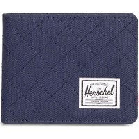 Taschen Portemonnaie Herschel Roy RFID Peacoat Gridlock Blau