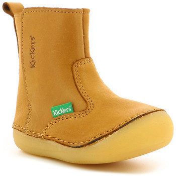 Schuhe Kinder Boots Kickers Socool Braun