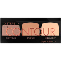 Beauty Damen Highlighter  Catrice 3 Steps To Contour Palette 010-allrounder 