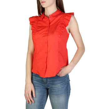 Kleidung Damen Hemden EAX - 3zyc08ynp9z Rot
