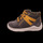 Schuhe Jungen Babyschuhe Superfit Schnuerschuhe Velour grau/gelb 1-009414-2000 Braun