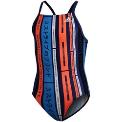 Kleidung Mädchen Badeanzug adidas Originals Sport YA AOP SUIT FL8679 Multicolor