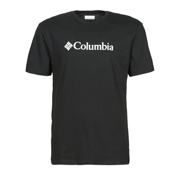 Kleidung Herren T-Shirts Columbia CSC BASIC LOGO SHORT SLEEVE SHIRT Schwarz
