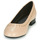 Schuhe Damen Ballerinas Geox D WISTREY Rosa / Gold