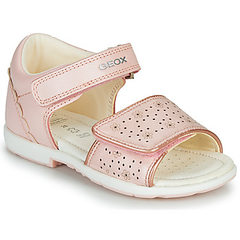 Schuhe Mädchen Sandalen / Sandaletten Geox B VERRED Rosa