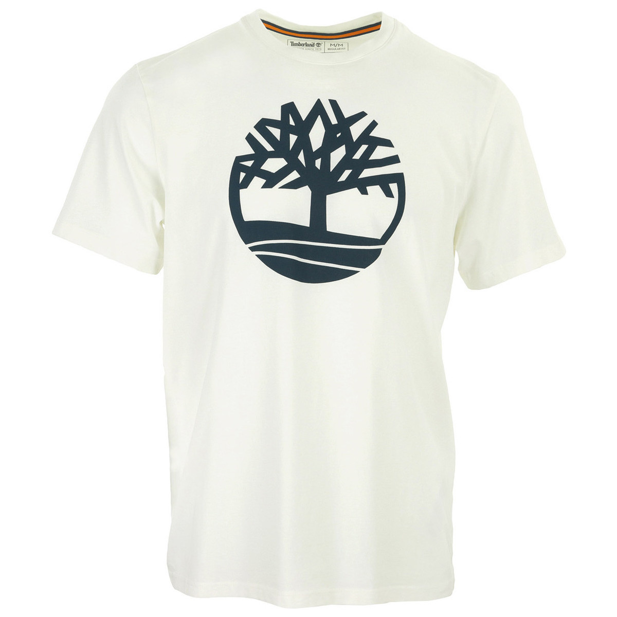 Kleidung Herren T-Shirts Timberland Kennebec River Tree Logo Tee Weiss