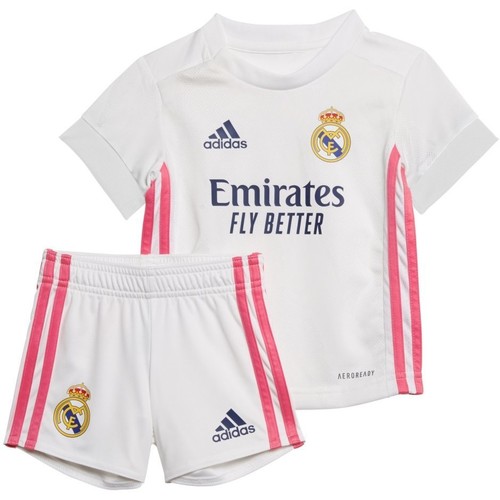 Kleidung Jungen T-Shirts & Poloshirts adidas Originals Sport Real Madrid Babykit Home 2020/2021 Weiss FQ7484 Other