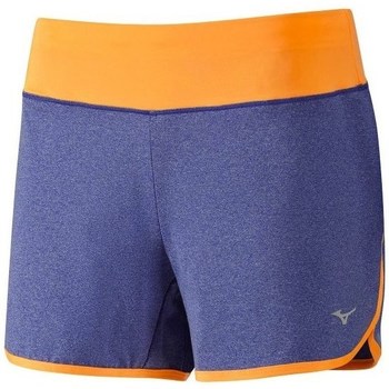 Kleidung Damen 3/4 Hosen & 7/8 Hosen Mizuno Active Short Blau, Orangefarbig