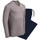Kleidung Herren Pyjamas/ Nachthemden Impetus Travel 4593F84 G20 Grau