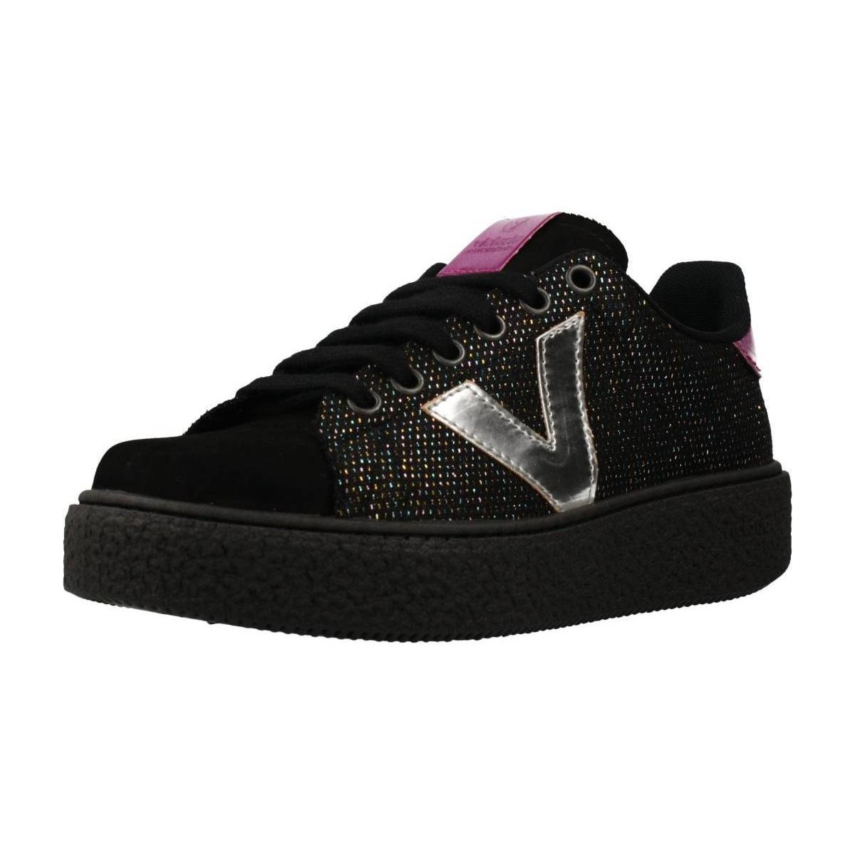 Schuhe Mädchen Sneaker Low Victoria 1262165 Schwarz