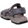Schuhe Herren Sandalen / Sandaletten Rieker Offene Sandalette 26154-14 Grau