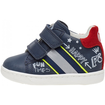Schuhe Jungen Sneaker Falcotto - Polacchino blu ATLEY VL-1C23 Blau