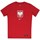 Kleidung Jungen T-Shirts Nike JR Polska Crest Rot