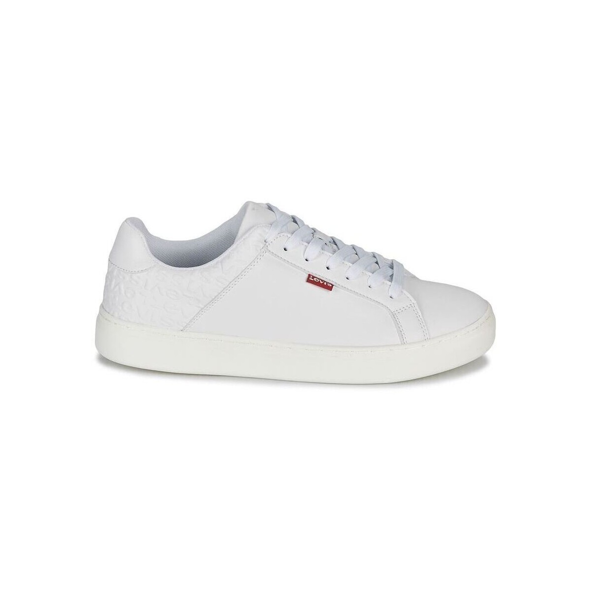 Schuhe Damen Derby-Schuhe Levi's CAPLES  51 - WHITE 232327 Weiss