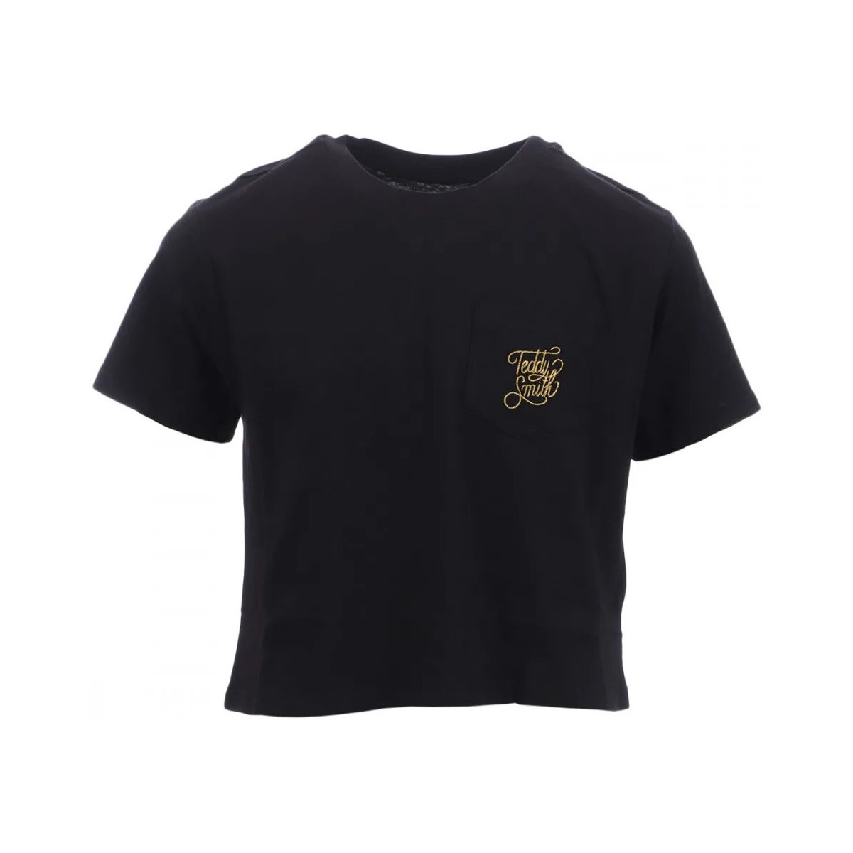 Kleidung Mädchen T-Shirts & Poloshirts Teddy Smith 51006542D Schwarz