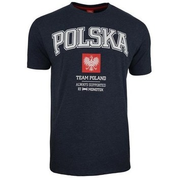 Kleidung Herren T-Shirts Monotox Polska Graphit, Weiß