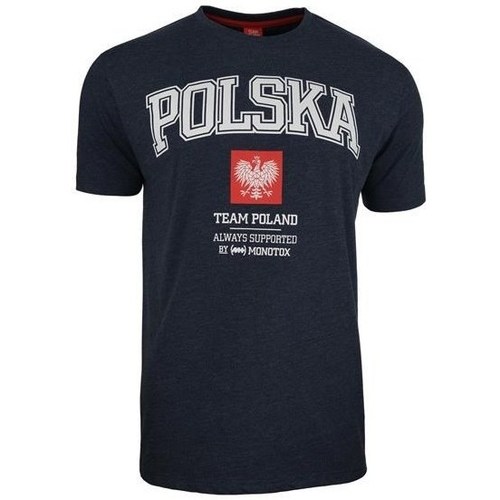 Kleidung Herren T-Shirts Monotox Polska Weiß, Graphit