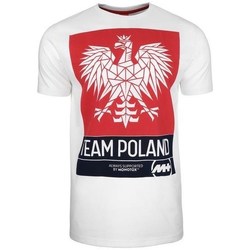 Kleidung Herren T-Shirts Monotox Eagle Stamp Weiß, Schwarz, Rot