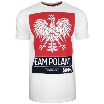 Kleidung Herren T-Shirts Monotox Eagle Stamp Schwarz, Weiß, Rot