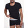 Kleidung Herren T-Shirts Lisca Hercules Lisca Kurzarm-T-Shirt für Männer Schwarz