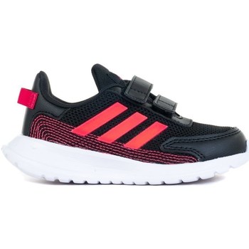 Schuhe Kinder Sneaker Low adidas Originals Tensaur Run I Schwarz, Rot