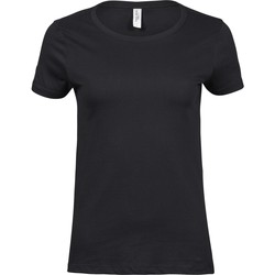 Kleidung Damen T-Shirts Tee Jays T5001 Schwarz