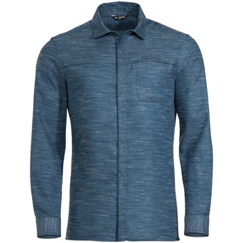 Kleidung Herren T-Shirts & Poloshirts Vaude Sport Me Mineo LS Shirt 41711 335 blau