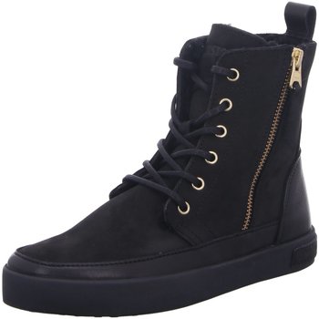 Schuhe Damen Stiefel Blackstone Stiefeletten D.Boots warm  CW96 Black schwarz