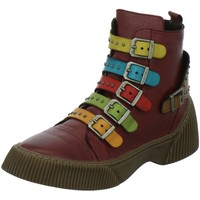 Schuhe Damen Boots Gemini Stiefeletten bordo multi 033105-02-597 rot