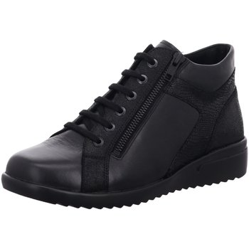 Schuhe Damen Stiefel Solidus Stiefeletten Maren - Weite M 49004 schwarz