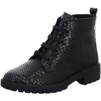 Schuhe Damen Boots Solidus Stiefeletten Kiss - Weite K 38039 schwarz