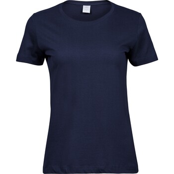 Kleidung Damen T-Shirts Tee Jays T8050 Blau