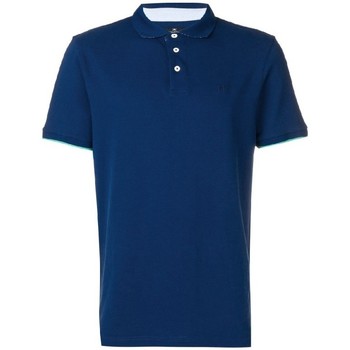 Kleidung Herren Polohemden Hackett HM562377-581 Blau