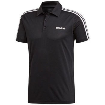 Kleidung Herren T-Shirts adidas Originals D2M 3S Polo Schwarz