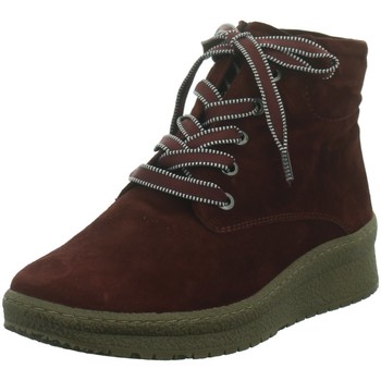 Schuhe Damen Low Boots Semler Stiefeletten SAMT-CHEVRO I65063042/062 rot