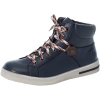 Schuhe Damen Boots Rieker Stiefeletten L3139-14 blau