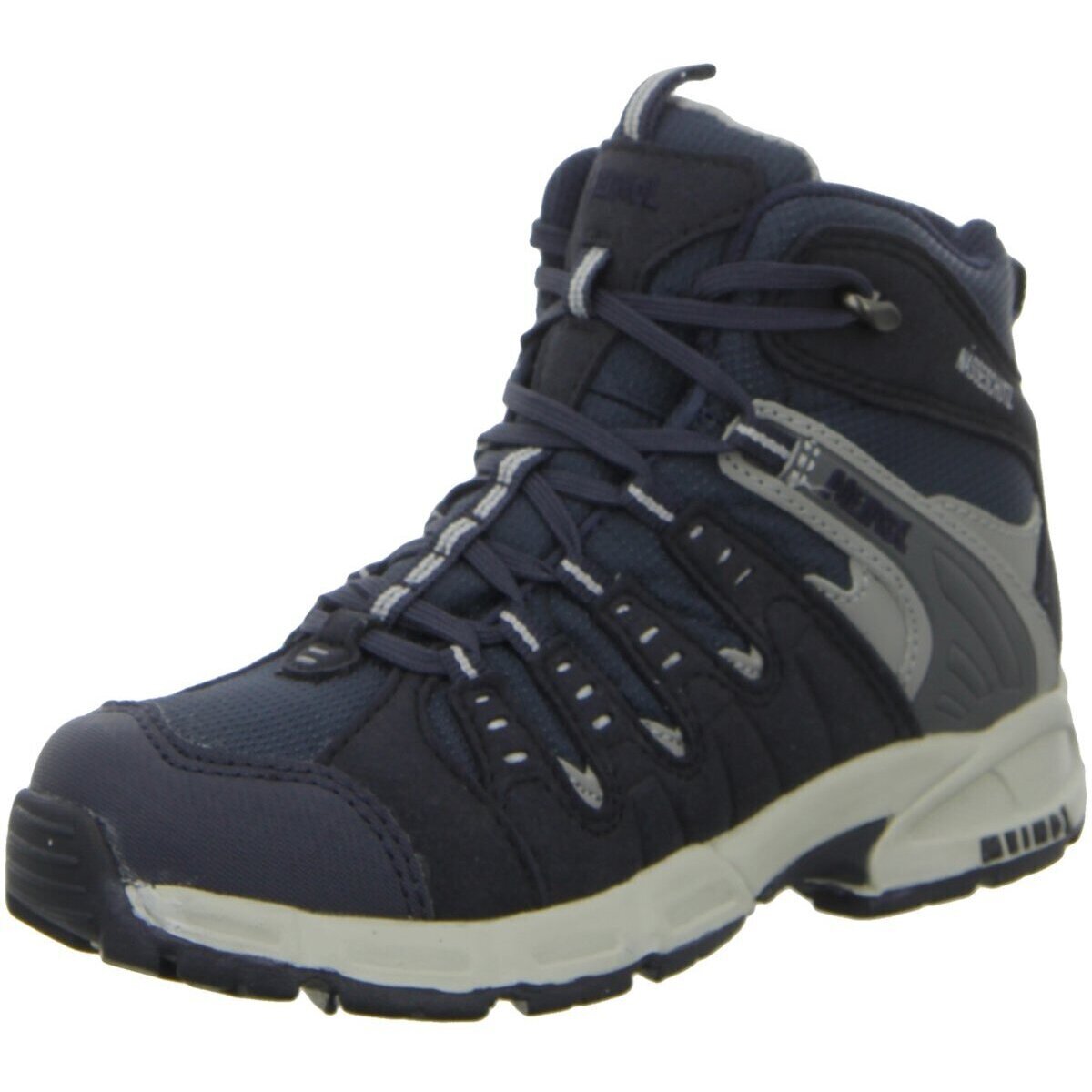 Schuhe Jungen Wanderschuhe Meindl Bergschuhe Snap 2047-68 Blau