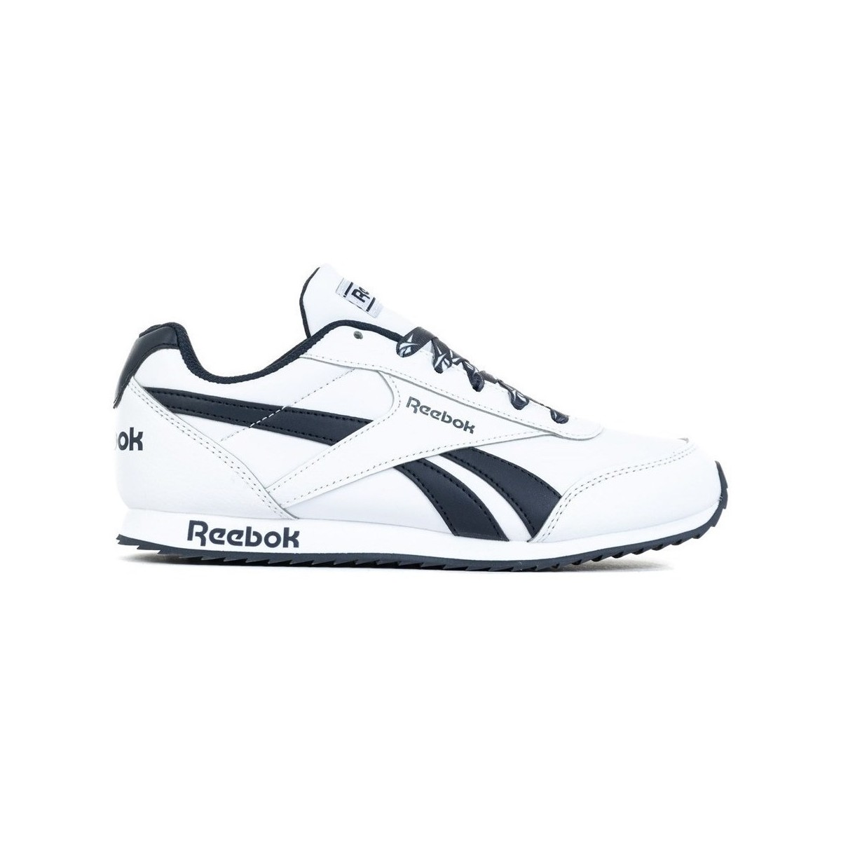 Schuhe Kinder Sneaker Low Reebok Sport Royal Cljog 2 Weiß, Dunkelblau