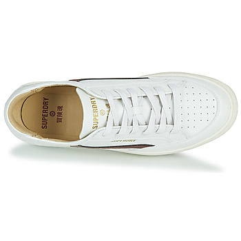 Superdry BASKET LUX LOW TRAINER Weiss