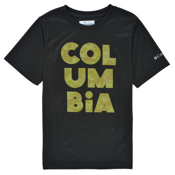 Kleidung Jungen T-Shirts Columbia GRIZZLY GROVE Schwarz