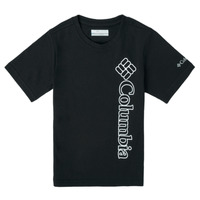 Kleidung Jungen T-Shirts Columbia HAPPY HILLS GRAPHIC Schwarz