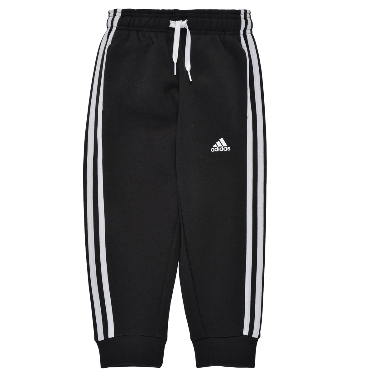 Kleidung Jungen Jogginghosen Adidas Sportswear B 3S FL C PT Schwarz