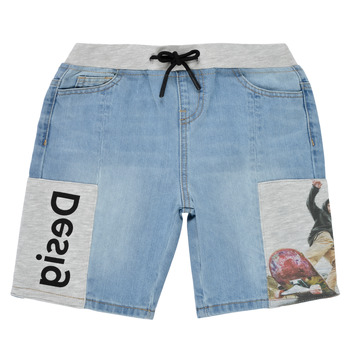 Kleidung Jungen Shorts / Bermudas Desigual 21SBDD02-5053 Blau