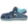 Schuhe Kinder Sandalen / Sandaletten Timberland NUBBLE LEATHER FISHERMAN Blau
