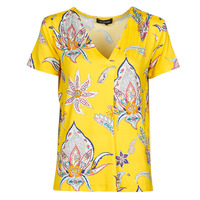 Kleidung Damen T-Shirts Desigual LEMARK Gelb