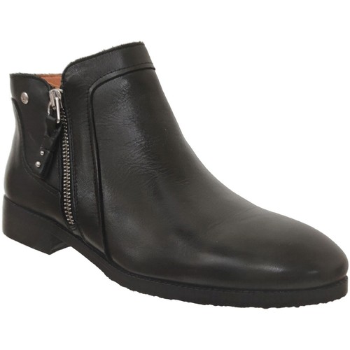 Schuhe Damen Low Boots Pikolinos Royal w4d-8799 Schwarz