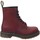 Schuhe Damen Boots Dr. Martens 1460 smooth Rot