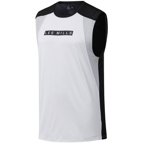 Kleidung Herren T-Shirts Reebok Sport Les Mills Smartvent Weiß, Schwarz