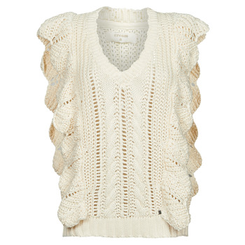 Cream ANNOLINA KNIT SLOPOVER Weiss